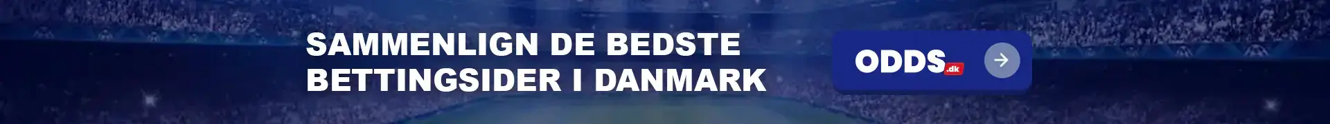 Sammenlign de bedste bettingsider i Danmark